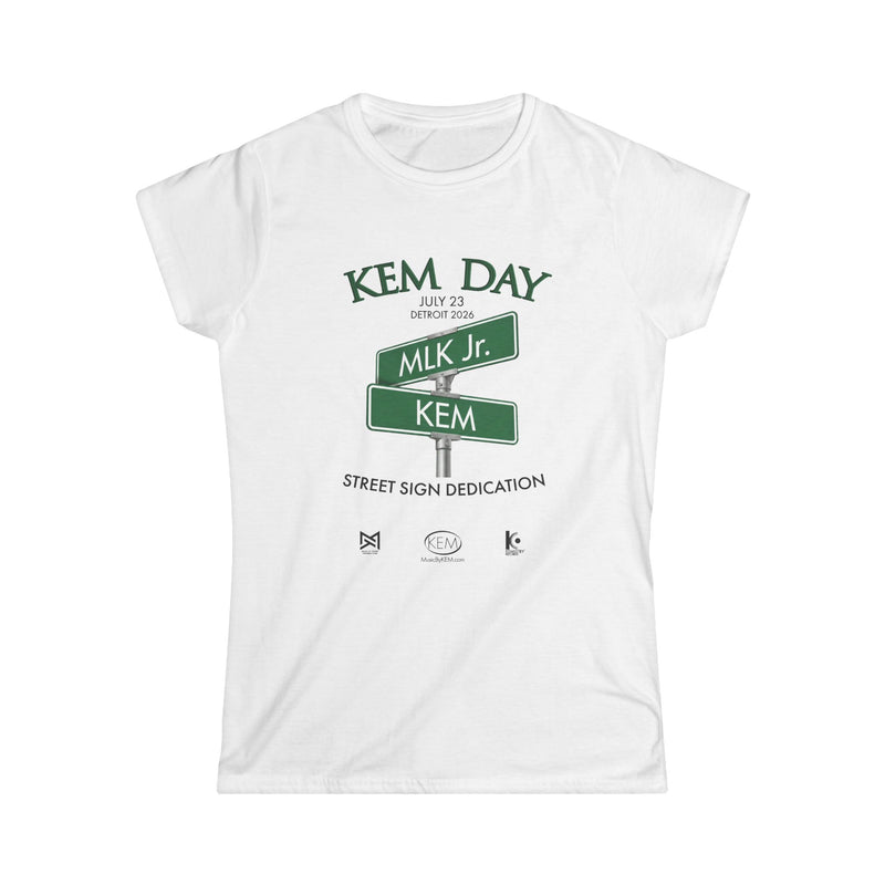 KEM Day Street Sign Dedication Women's T-Shirt – Commemorative Tee