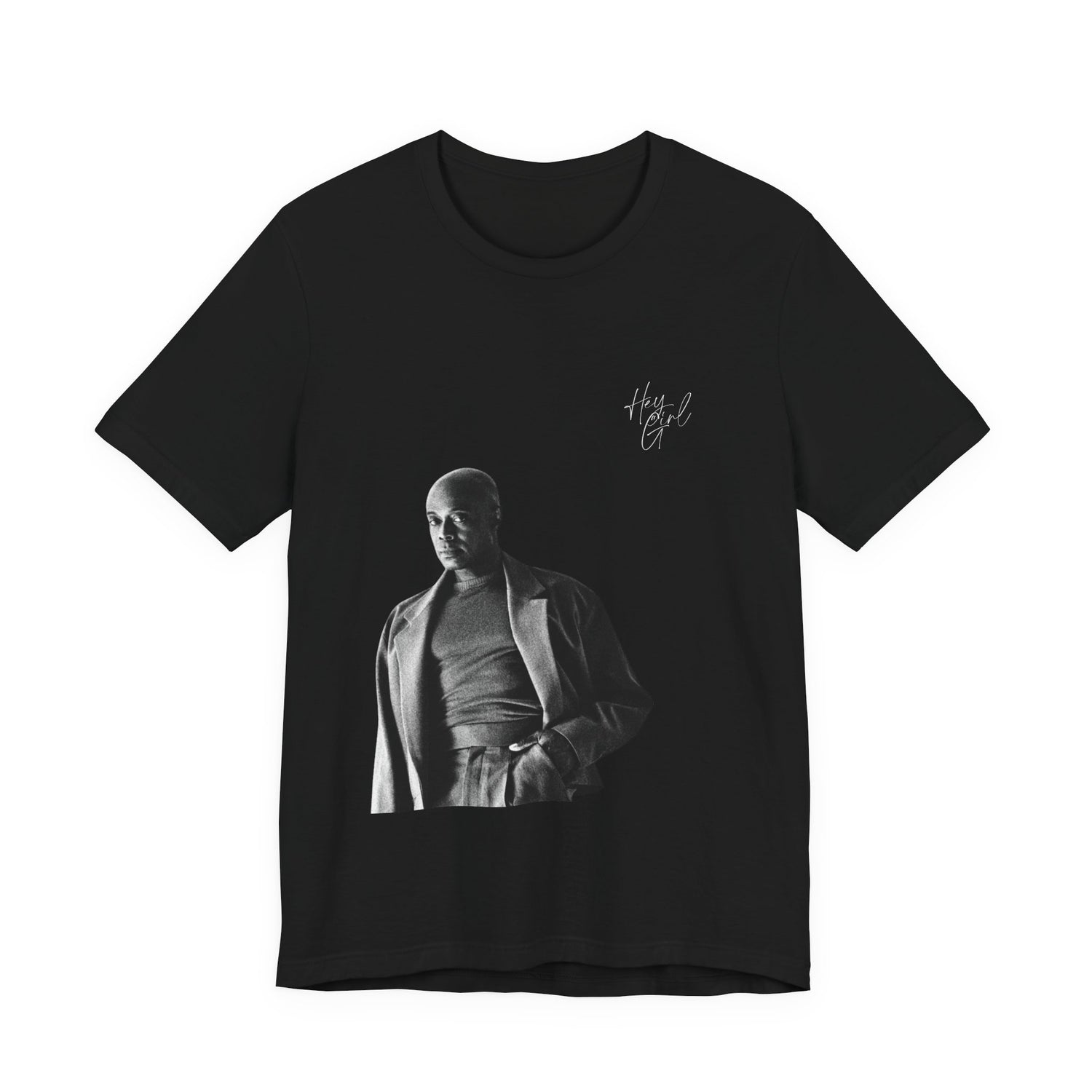 HEY GIRL Portrait Men's Tee