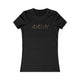 ALKEMY Women's Gold Logo Graphic T-Shirt
