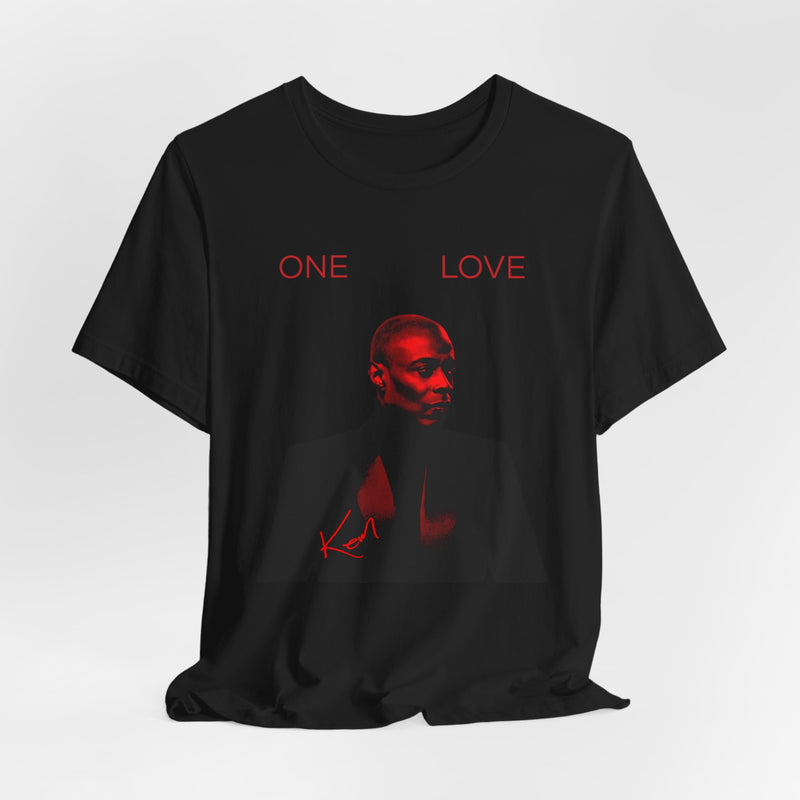 KEM "One Love" Red Graphic Unisex T‑Shirt