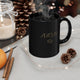 ALKEMY Black Mug — Calm Conversation Coffee Cup