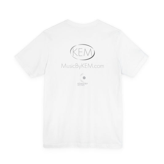 HEY GIRL Portrait Men's Tee White