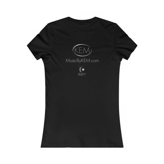 ONE LOVE Red Noir Portrait Women's Tee