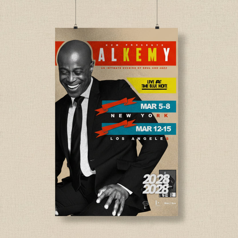 KEM ALKEMY Live at The Blue Note Poster