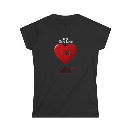 ONE LOVE Women's Heart Tee