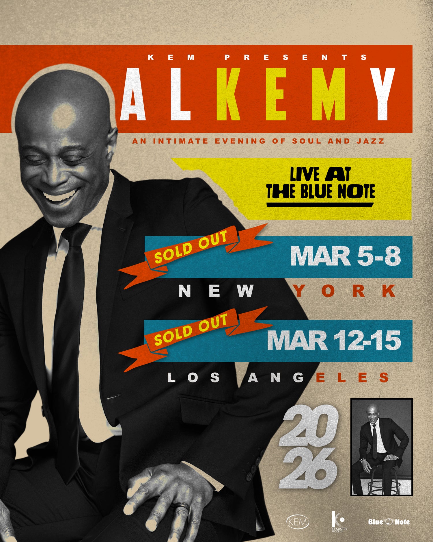 Limited Edition ALKEMY Live at the Blue Note Poster