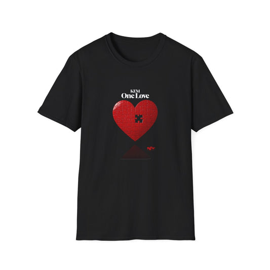 ONE LOVE Unisex Heart Tee